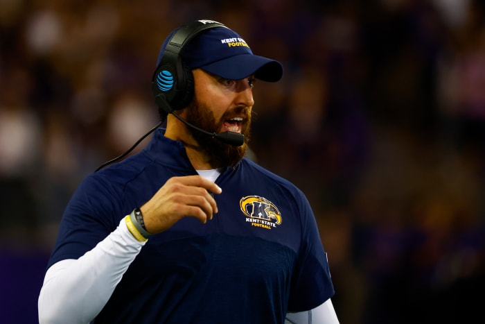 Kent State head coach Sean Lewis